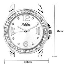 Addic Analogue White Dial Women's Watch-Addicww351