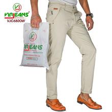 Virjeans Stretchable Cotton Skinny Choose Pants For Men OFF White- (VJC 680)