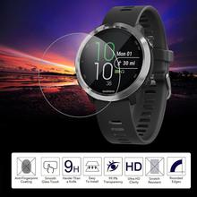 Garmin Forerunner 645 Tempered Glass SCREEN PROTECTOR 2.5D High Definition 9H(White) (NOT INCLUDED WATCH)