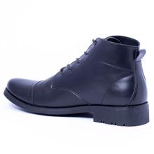 Caliber Shoes Black Lace Up Lifestyle Boots For Men - ( 230 C)