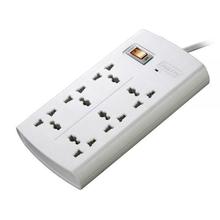 Huntkey SZM604-2 6 Outlets Surge Protector Power Strip - White