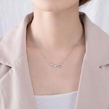 Sterling silver clavicle chain _ Wanying factory direct