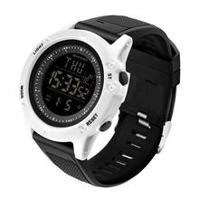 2018 SANDA Sports Watches Men Waterproof Silicone Fashion LED