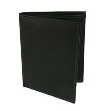 Dark Green Solid Bi-Fold Wallet For Men