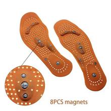 1Pair Unisxe Insoles Magnetic Therapy Magnet Posture