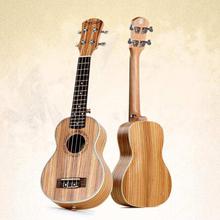 Deviser Ukulele UK-24-65 Zebrawood 24 Inch Concert