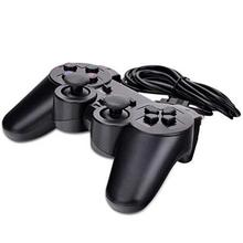 Pack of 2 USB Wired PC Dual Shock Joysticks