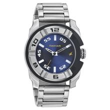 Fastrack Blue Dial Analog Watch for Men-3150KM01