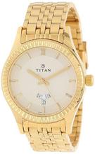 Titan Regalia Analog Beige Dial Men's Watch 1528YM05