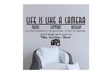 Life is Like A Camera Quotes Wall Decal Sticker