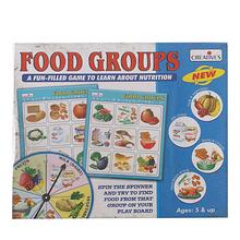 Creative Educational Aids Food Groups Play Board Game - Multicolored