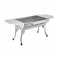 Portable Wing Style Manual Charcoal  Folding Barbecue Grill Stand