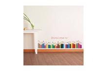 Colorful Pen Wall Sticker Drawing a Colorful Life Wall Sticker