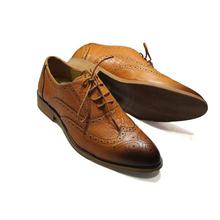 Brown Men's Classic Leather Dress Shoes For Men