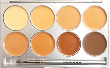 Kryolan Ultra Foundation 8 Color Palette ( Bridal )