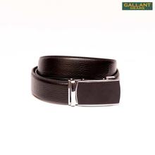 Gallant Gears Black Leather Belt for Men (A01)