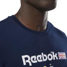 Kapadaa: Reebok Navy Blue Classics Callout Graphic T-Shirt For Men – DT9445