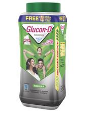 Glucon D Regular, 1kg Jar (Free Orange Glucon D 250gm)
