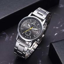 FashionieStore Men's wristwatch Fashion Men's Steel Belt Analog Sport Quartz Wrist Watch