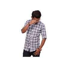 Stylish black dot dot printed  casual shirt for Men