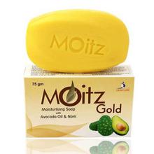 MOITZ GOLD Soap with Avocado Oil & Noni for Moisturising 75gm