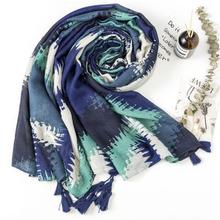 Korean Style Sun Protection Premium Printed Scarves For