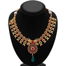 Sukkhi Enchanting Gold Plated Necklace Set For Women