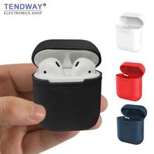 Silicone Shock Proof Protector Sleeve For Apple AirPods Case Skin Cover for AirPods True Wireless Earphone box accessories