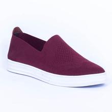 Caliber Shoes Black Casual Slip On Shoes For Men - (450)