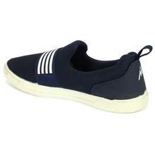Blue/White Mesh Casual Shoes For Men