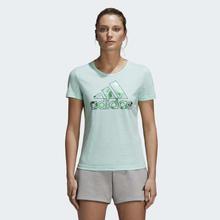 Adidas Clear Mint Foil BOS Athletic Tee For Women - DJ1592