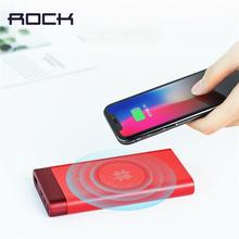 Rock P55 Qi Wireless Charger Pad 10,000mah External Power Bank