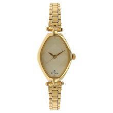 Titan Analog Beige Dial Women's Watch - 2522YM01