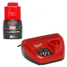 Milwaukee 12V Vacuum Cleaner M12HV+M12NRG201 Battery Pack