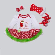 Newborn Baby Girl Clothes Brand Baby 4Pcs Clothing sets Tutu Romper