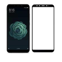 5D Tempered Glass For Xiaomi Mi A2 - Black