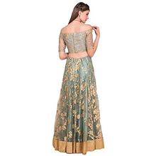 smit fashion Women's Net Semi-Stitched Lehenga Choli (dipo