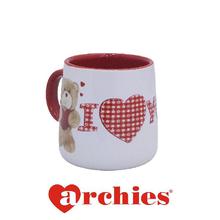 Cute Teddy I Love You Ceramic Mug