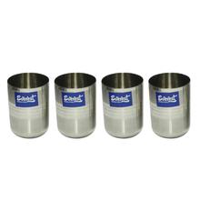 Everest Stainless Steel Royal Silvertouch Glass - 300ml - Set Of 6