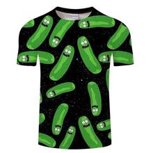 Rick and Morty t shirt Galaxy tshirt Men t-shirt 3D Tops&Tees Funny