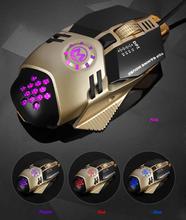 FashionieStore mouse 4800 DPI 6D Buttons LED Mechanical Wired Gaming Mouse For PC Laptop