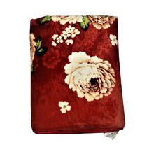 Red Floral Design Blanket