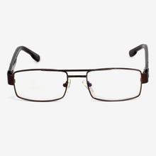 PEE GEE Golden Full Rim Rectangular Metal Frame Eye Glass (Unisex)