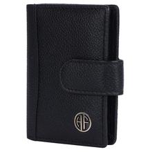 Hammonds Flycatcher Black Unisex Genuine Leather Card Holder