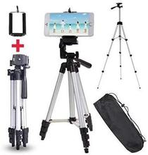 Portable Telescoping Camera Tripod Stand 3110 with Phone Holder