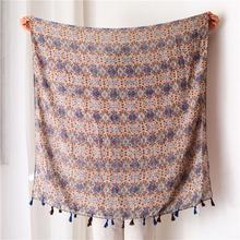 Korean Style Sun Protection Premium Printed Scarves For