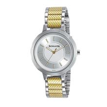 Sonata Analog Multi-Colour Dial Women's Watch-8141BM01