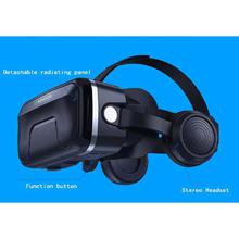 Original VR shinecon 7.0 headset upgrade version virtual reality glasses 3D VR glasses headset helmets Game box Game box