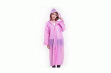 Multicolored Waterproof PVC Clear Raincoat