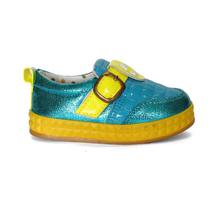 Glittery Colorful Slip On Shoes For Girls